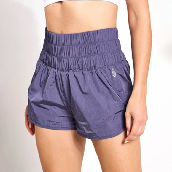 Free People The Way Home Shorts Purple Size Medium - Picture 1 of 4